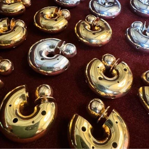 Paula Mendoza Boldest Hoops in Silver - Picture 4 of 4